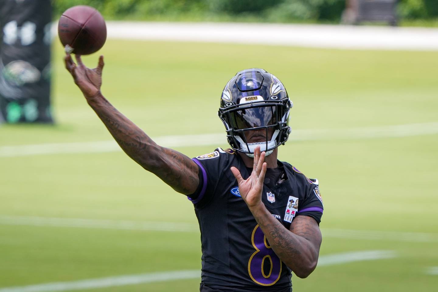 Ravens minicamp report: Why Lamar Jackson’s newest weapon could be his voice