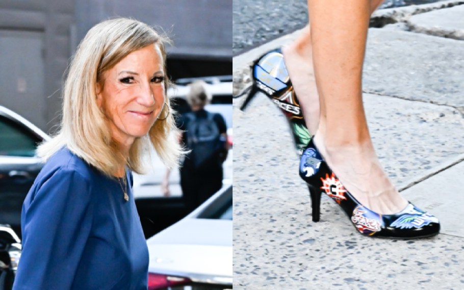 BREAKING NEWS: WNBA Commissioner Cathy Engelbert Wears Custom Heels Featuring League Logos on ‘GMA’